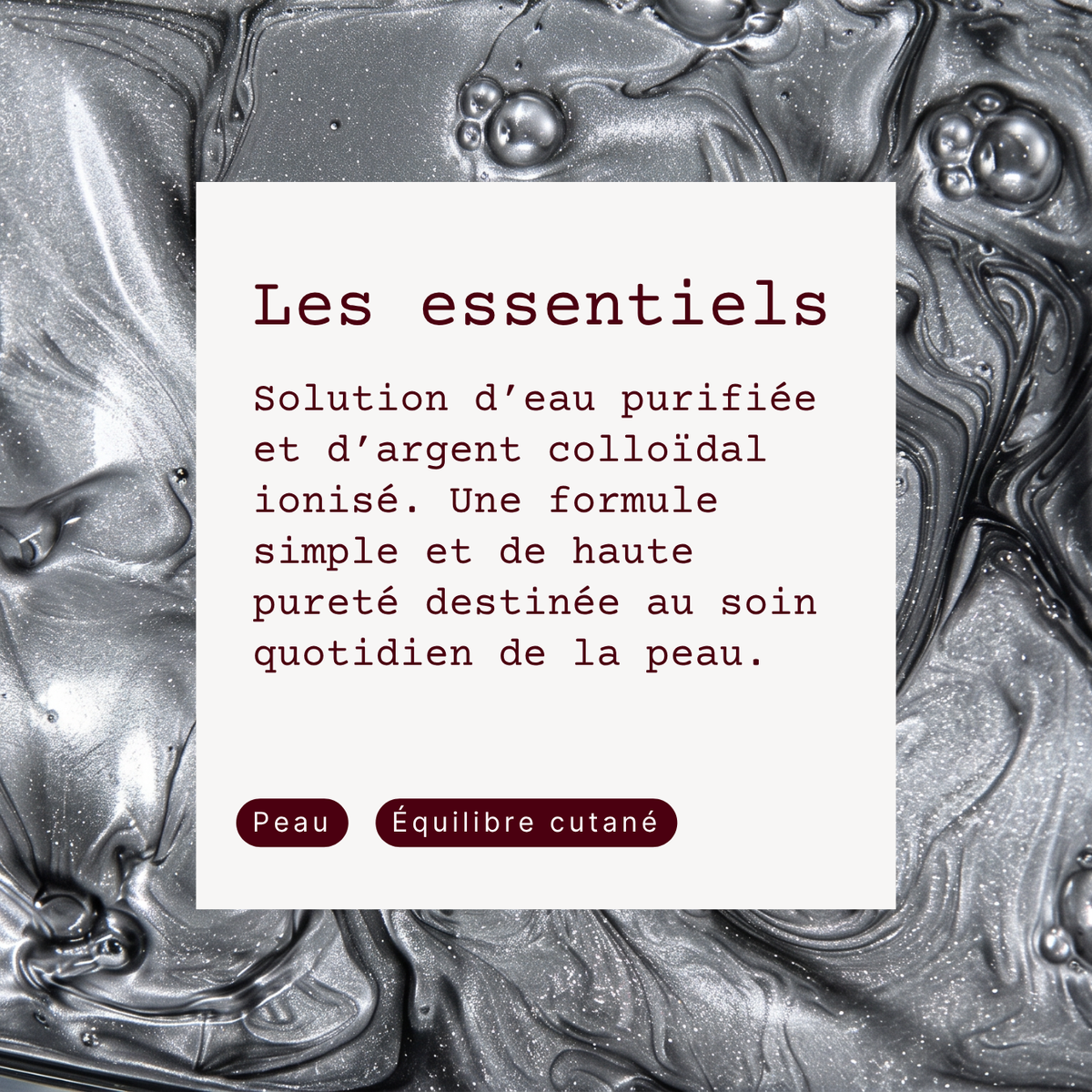 Argent Colloïdal 20 PPM