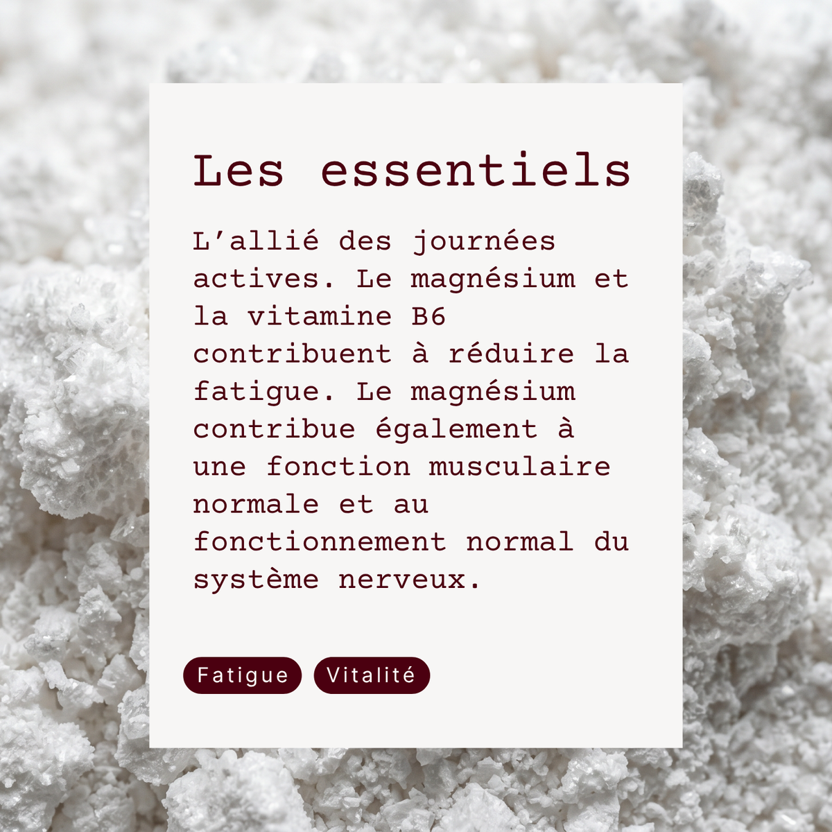 Magnésium Marin + Vitamine B6