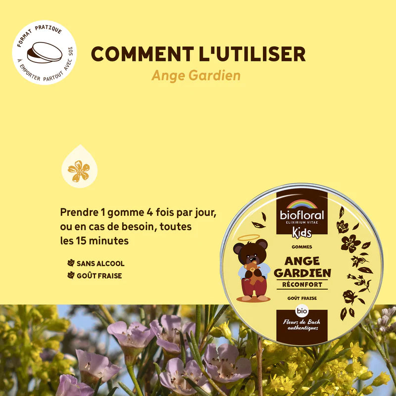 Gommes Fleurs de Bach ''Ange Gardien''