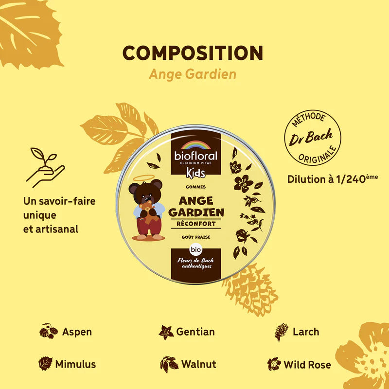 Gommes Fleurs de Bach ''Ange Gardien''