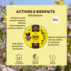 Gommes Fleurs de Bach ''SOS Secours''