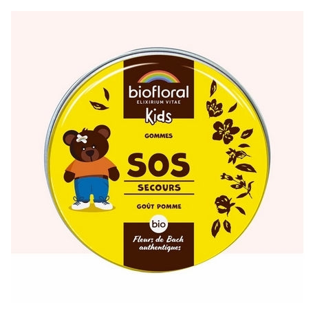 Gommes Fleurs de Bach ''SOS Secours''