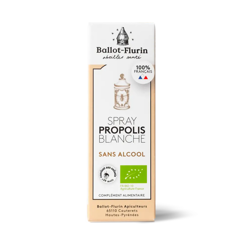 Spray mit weißer Propolis