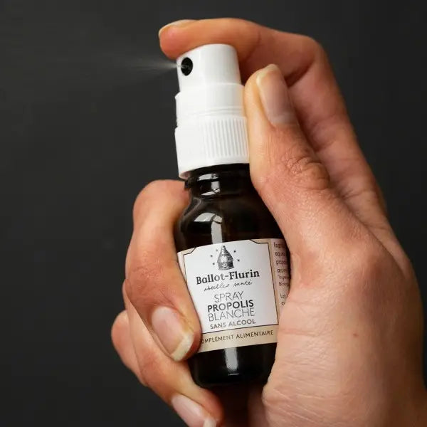 Spray mit weißer Propolis
