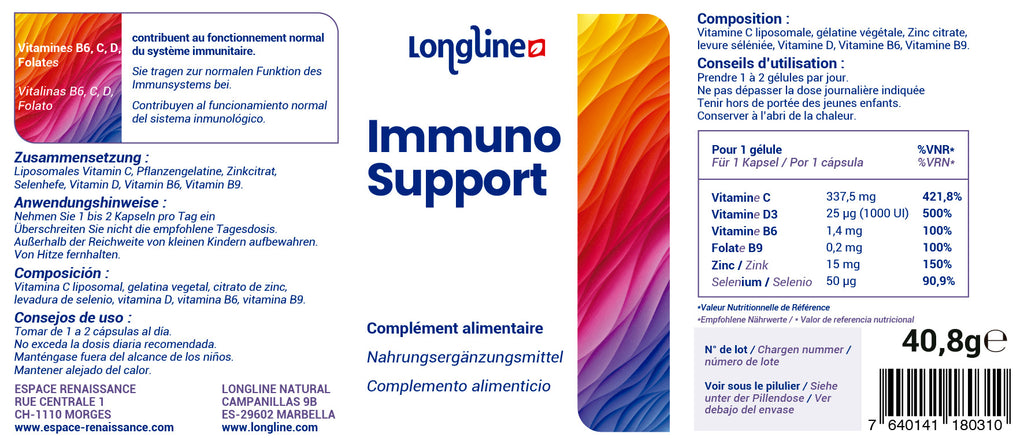 Etiqueta_Immuno Support_fortalece las defensas