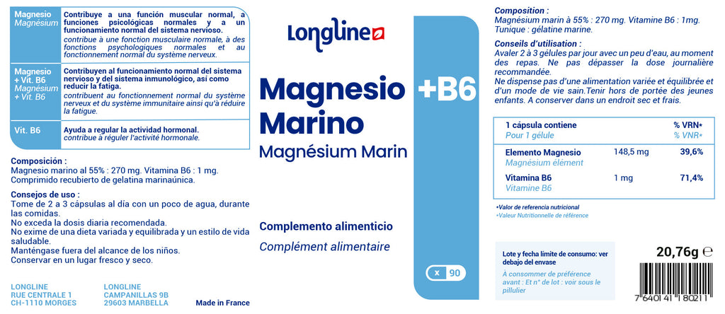 Etiqueta _magnesio marino